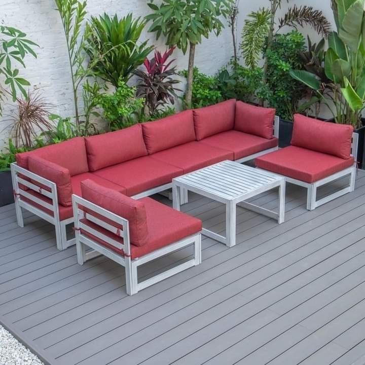كنبه 4 مقعد و٢ كرسى وترابيزه