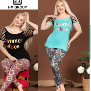 بيجامات حريمي دانتيل (دستة 12 قطعة )