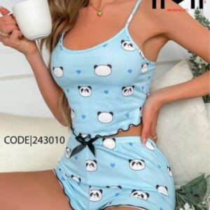 بيجاما حريمى صيفى شورت قطن دستة 12 قطعة