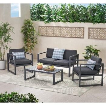 كنبه 2 مقعد و٢ كرسى وترابيزه