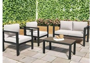 كنبه 2 مقعد و٢ كرسى وترابيزه