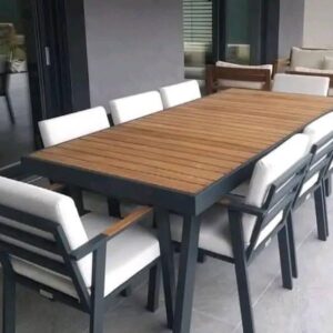 سفره حديد 8 كرسي وترابيزه