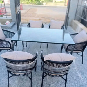 سفره دوبار 6 كرسي وترابيزه