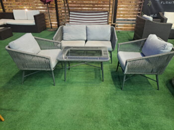 طقم دوبار كنبه 2 مقعد و٢ كرسى وترابيزه