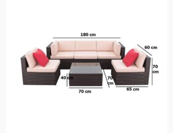 طقم vip كنبه 3 مقعد +2كرسي+ترابيزه