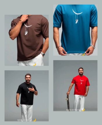 تيشيرت اوفر سايز Space moon