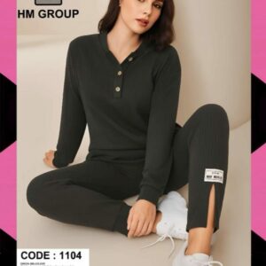 ترنج حريمي مضلع مبطن بزراير دستة 12 قطعة